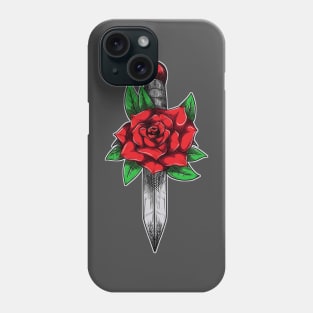 knife flower Phone Case