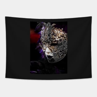 Domino mask Tapestry