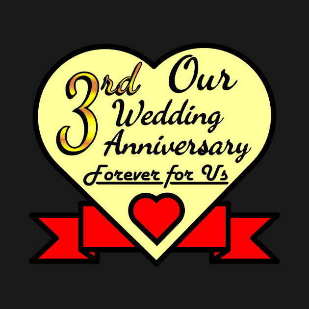 3rd wedding anniversary by POD_CHOIRUL