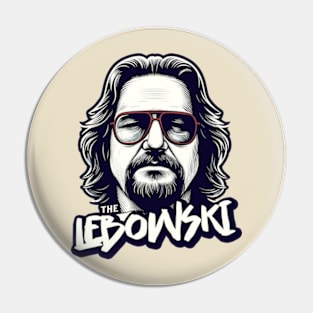 The Lebowski Face Pin