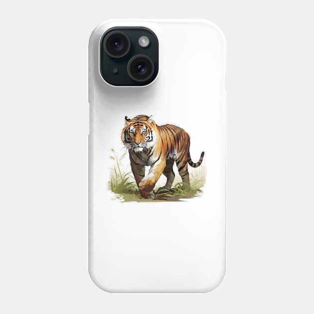Sumatran Tiger Phone Case by zooleisurelife