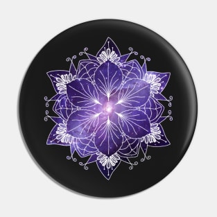 Centre of the Galaxy - Mandala Design Pin