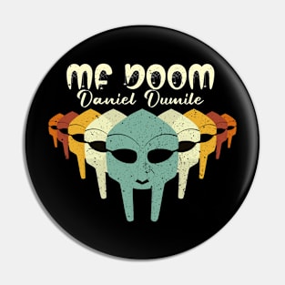 MF Doom - Daniel Dumile Retro Pin