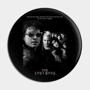 THE LOST BOYS (4 dark tees) Pin