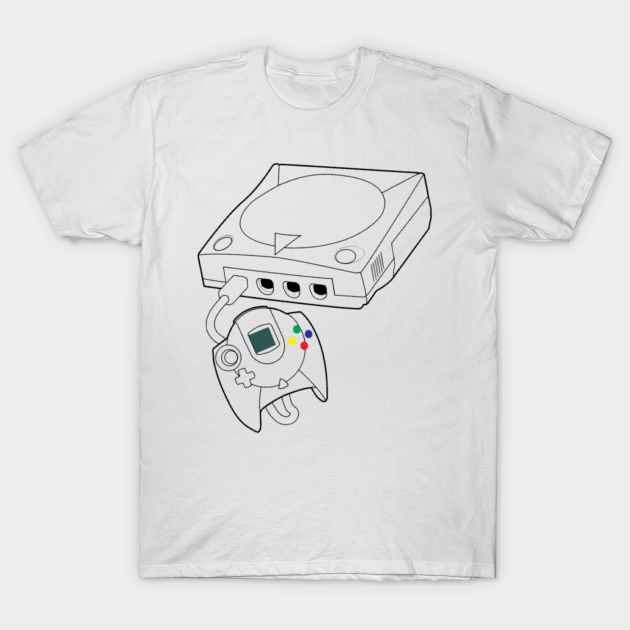 Sega Dreamcast Console - Sega Dreamcast - T-Shirt | TeePublic