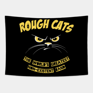 Rough Cats - The World's Greatest Non-Existent Band Tapestry