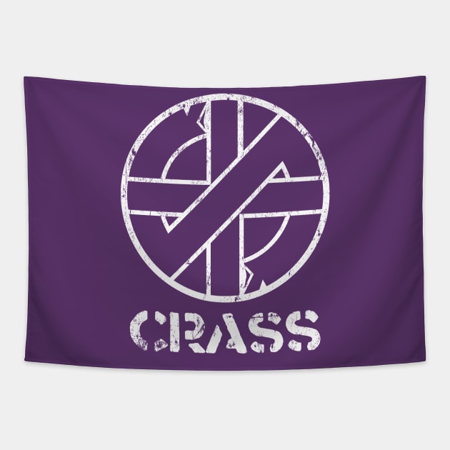 CRASS Tapestry by MindsparkCreative