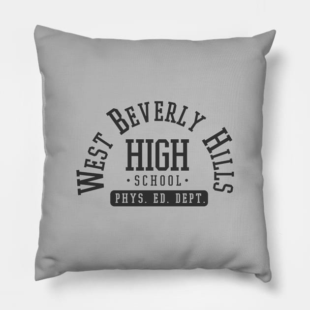 West Beverly Hills High Pillow by deadright