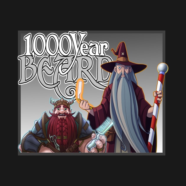 1000YB Dwarf and Wizard by DD O'Brien