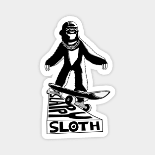 Slappy Skate Sloth Magnet