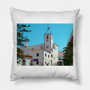 Albufeira Clock Tower Pillow