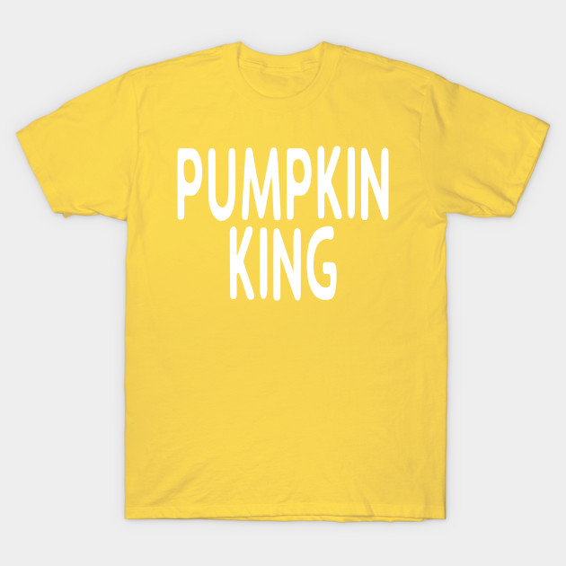 Pumpkin King Funny Halloween Lazy Last Minute Costume Pumpkin King T Shirt Teepublic