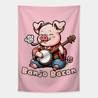 Banjo pig Tapestry