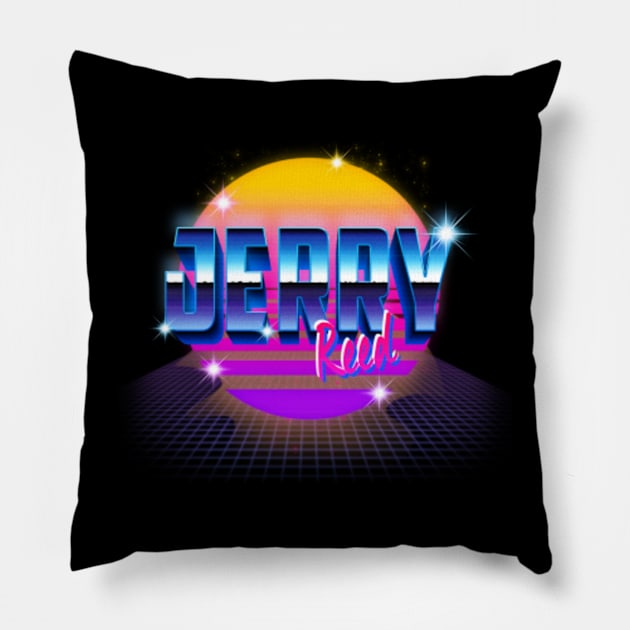 Design Proud Jerry Name Birthday 70s 80s 90s Color Pillow by BaileyLeo