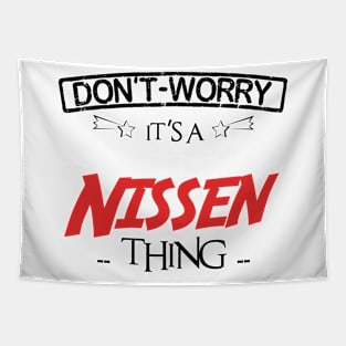 Don't Worry, It's A Nissen Thing, Name , Birthday, given name Tapestry