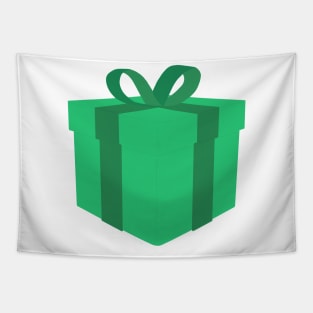 Green gift box Tapestry