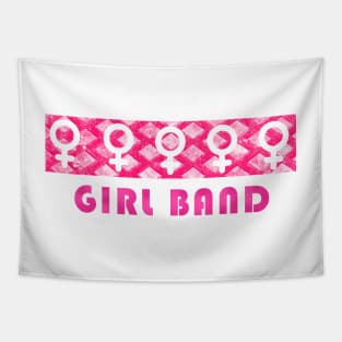 Girl Band Tapestry