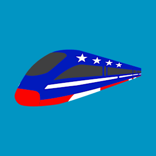 United America Party Symbol Bullet Train T-Shirt
