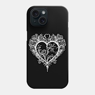 Ai Art | Fancy Heart Phone Case