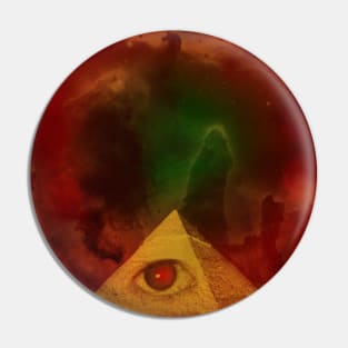 Pyramid skies Pin