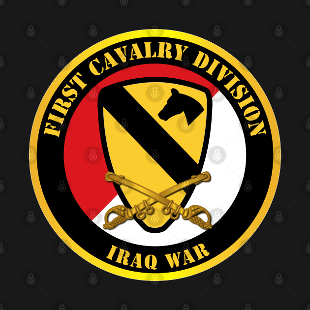 1st Cavalry Div - Red White - Iraq War by twix123844