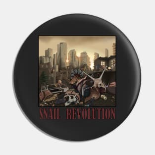 SNAIL REVOLUTION / save the nature or the nature will save itself Pin