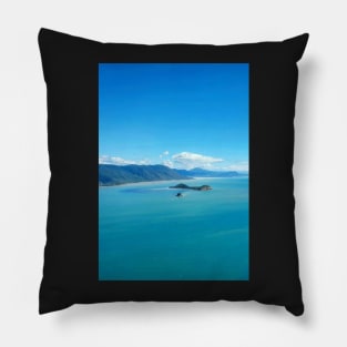 Island Reef to Rainforest View Pillow