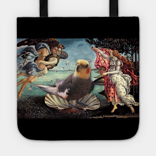 cockatiel botticelli - birth of birb Tote