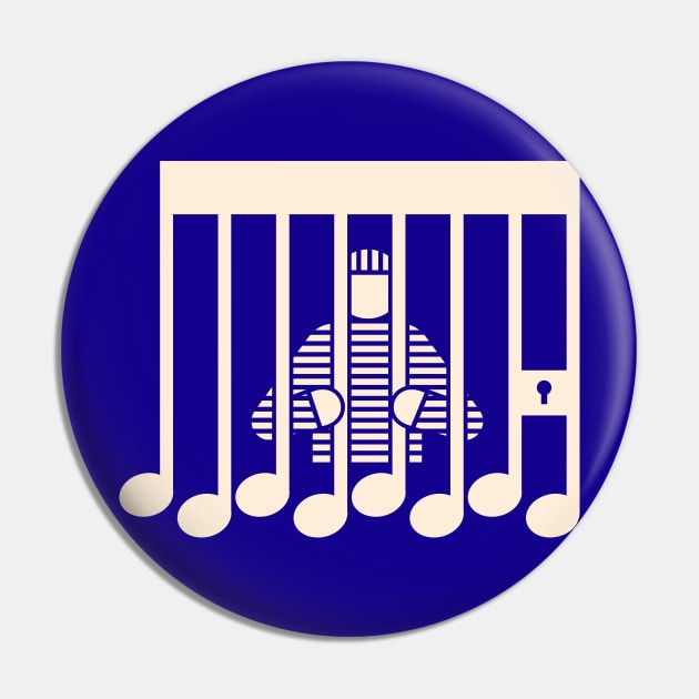 Folsom Prison Blues Pin by viktorhertz