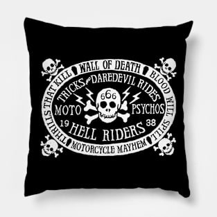 Hell Rider 19/38 Moto Psychos Pillow