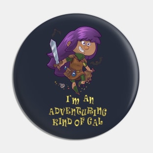 Adventure Gal Pin