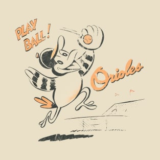 Vintage Baltimore Orioles - Play Ball! T-Shirt