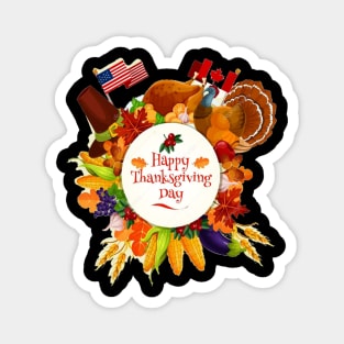 Happy thanks giving T-shirt Magnet