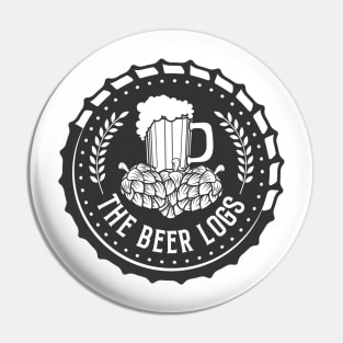 TheBeerLogs BottleCap Pin