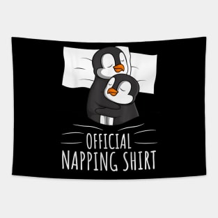 Sleeping Penguin Tapestry