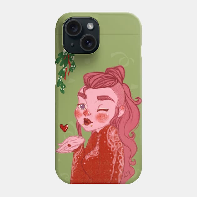 Lifeday Kiss Phone Case by artofdel