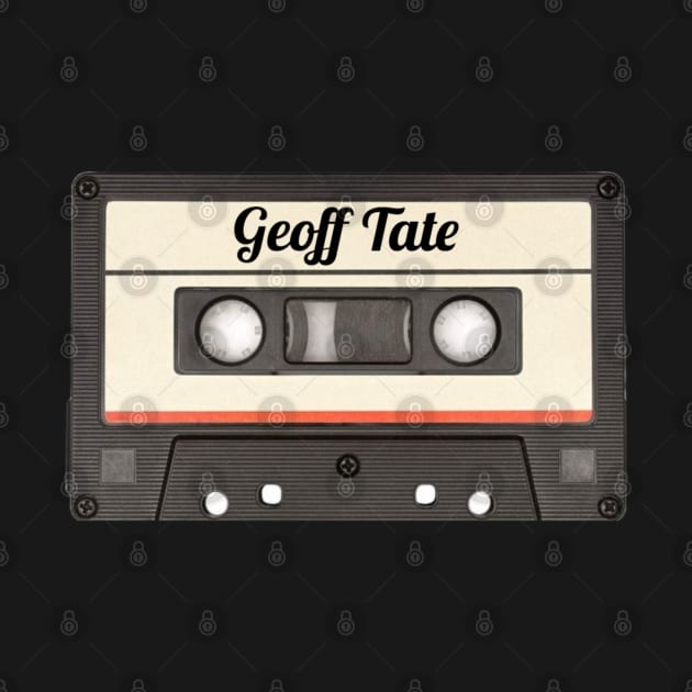 Geoff Tate / Cassette Tape Style by GengluStore