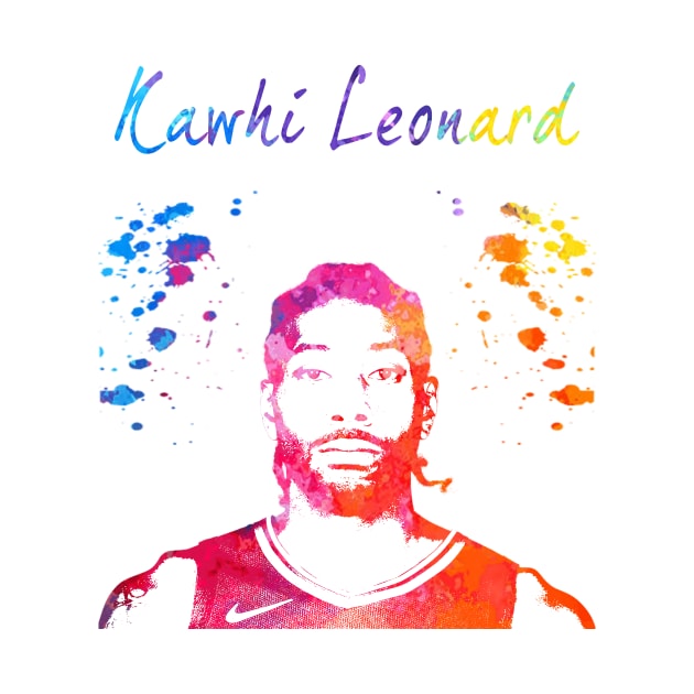 Kawhi Leonard by Moreno Art