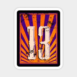 13 Retro Logo Style Magnet