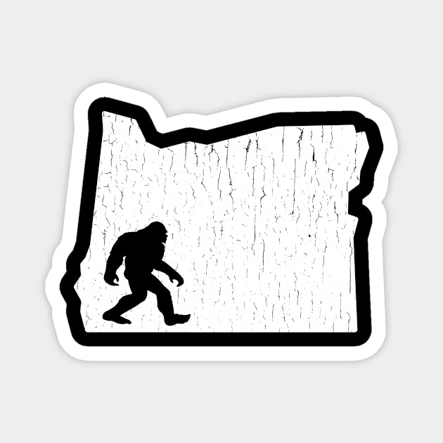 Bigfoot Oregon Magnet by bigfootsociety