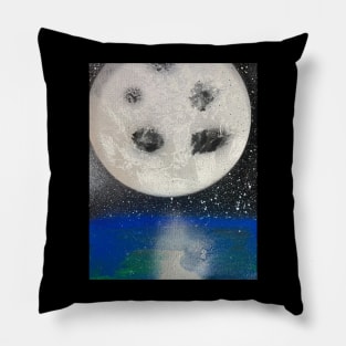 Moon over Troubled Waters Pillow