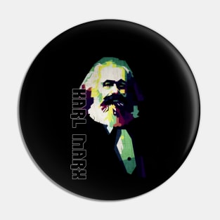 Karl Marx Pin