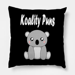 Koality Puns Pillow