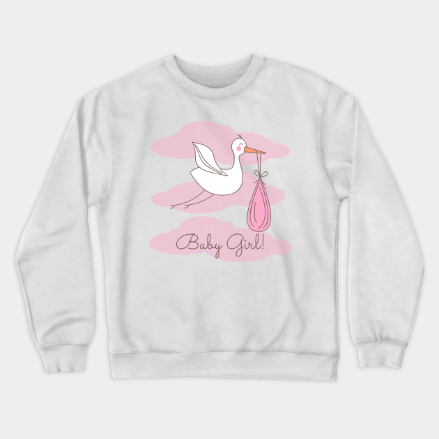 baby girl crewneck sweatshirt