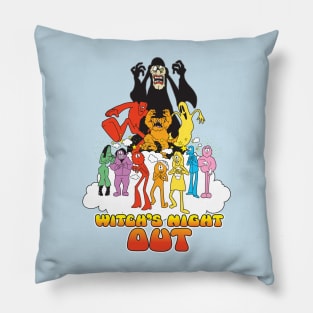 Witch's Night Out Pillow