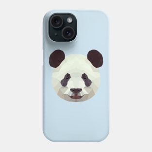 Cute Panda Low Poly | Geometric Phone Case