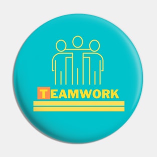 Teamwork Pin