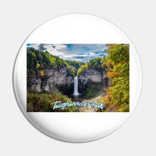 Taughannock Falls Tompkins County New York Pin