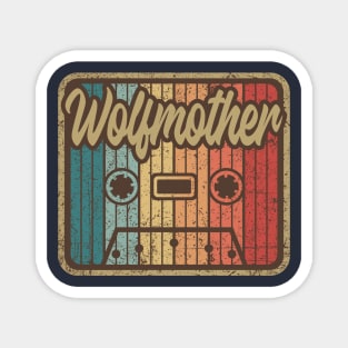 Wolfmother Vintage Cassette Magnet