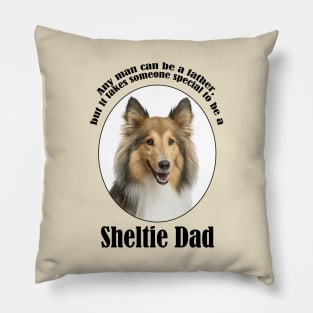 Sheltie Dad Pillow